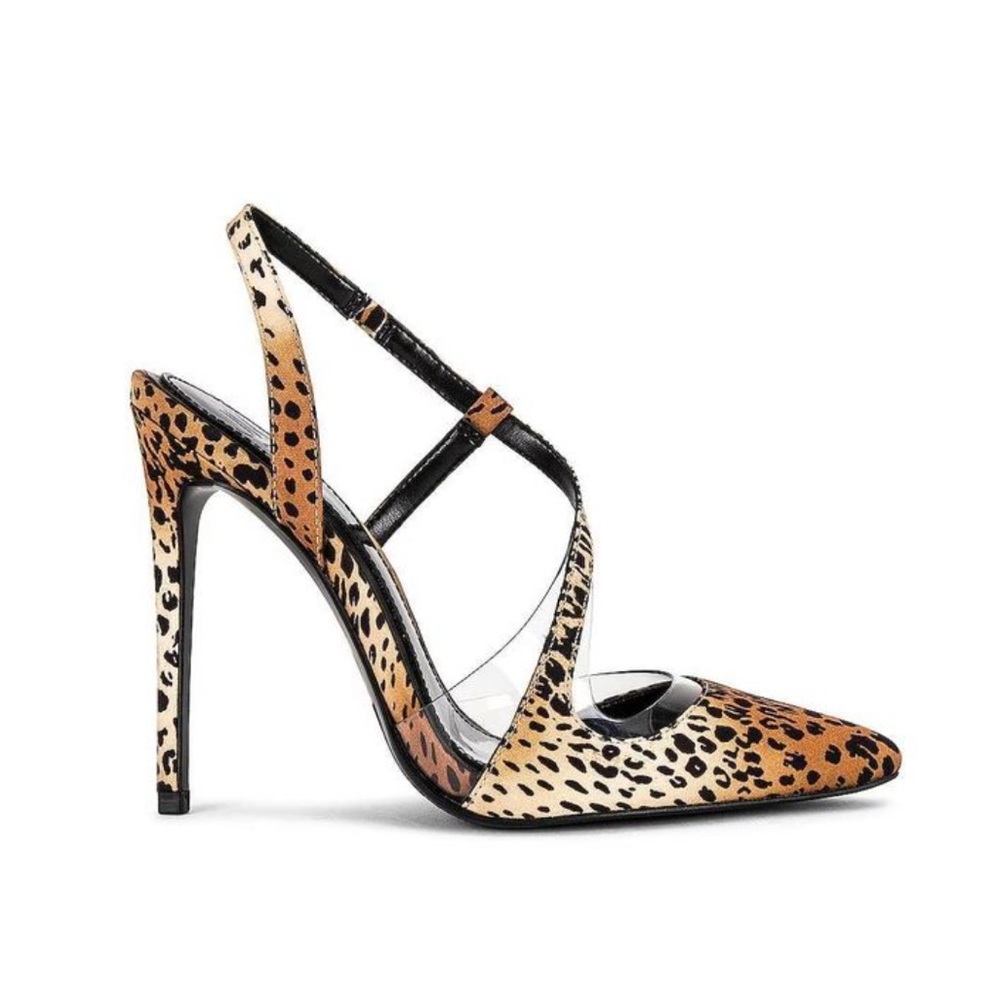 NIB + NWT JLO x Revolve Tiger Pattern Pumps